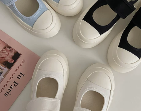 ?2021秋季网红透气丑萌娃娃鞋玛丽珍魔术...