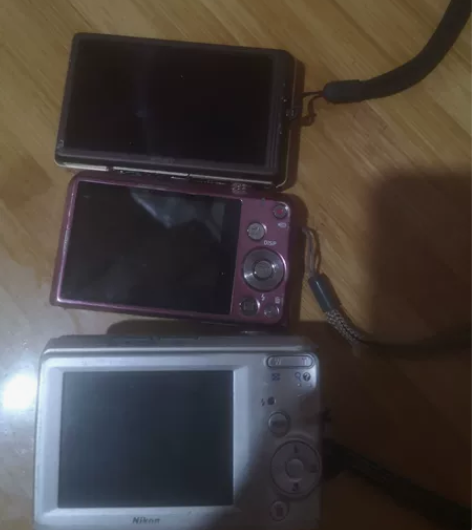 索尼、尼康和卡西欧三台相机，成色如图，不开...