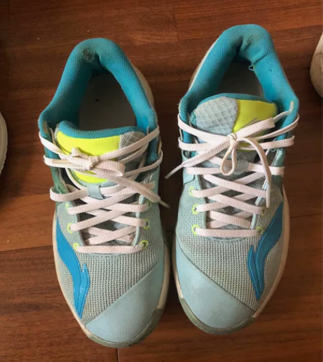 李宁 音速Td low 光芒蓝色 正品 假...