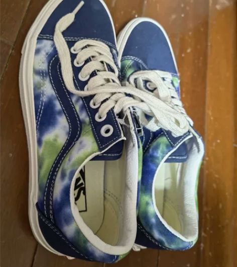 Vans全新正品扎染38.5码无鞋盒 感兴...