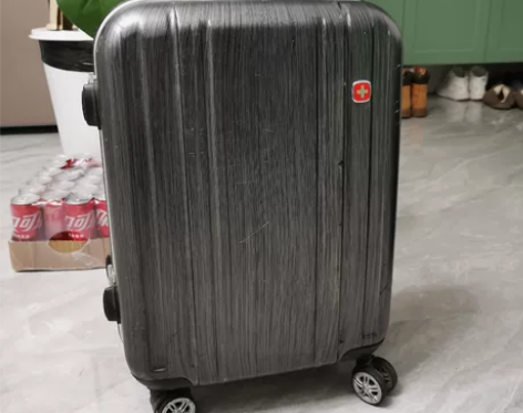 20寸行李箱拉杆箱密码箱万向轮可上飞机 灰...
