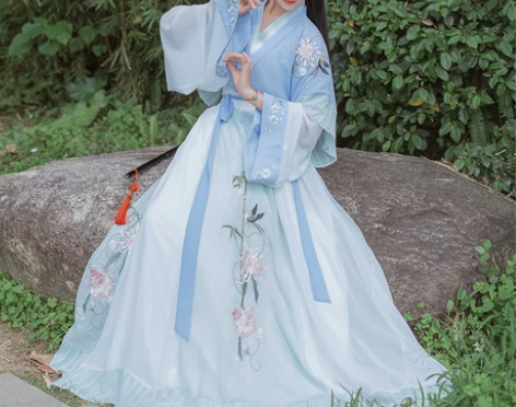 【子风】汉衣晟道汉服 女春夏中国风晋制交领...