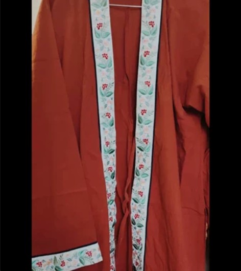 洛云衣阁 红雨 褙子 ，衣服实物颜色没有图...