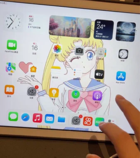 女生个人使用ipad2018  iPad第...