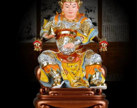华光大帝树脂灵官马元帅灵耀马神像