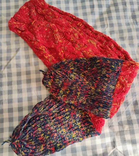 全新毛绒绒围巾,不退换 感兴趣的话点“我想...