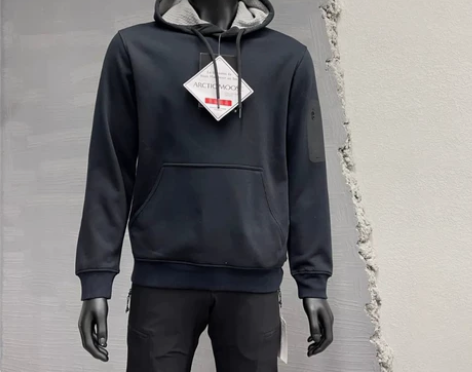 户外巅峰鸟系列！蜂窝绒内里男士秋冬连帽修身...