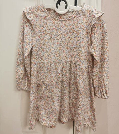 【优衣库】女童连衣裙儿童裙子长袖秋季202...