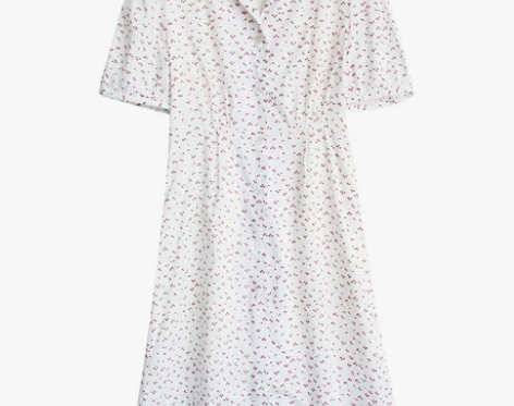 叙旧 连衣裙，后面是实拍，田园风真的超爱，...