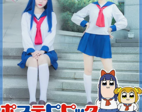 xd价出pop美和pip美cos服送白丝领...