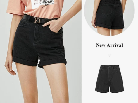 【狂欢价】伊芙丽牛仔裤2020新款夏装牛仔...