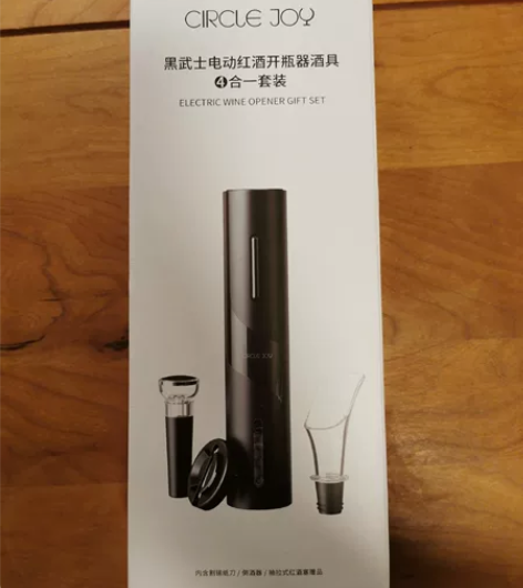 circle joy黑武士电动红酒开瓶器，...