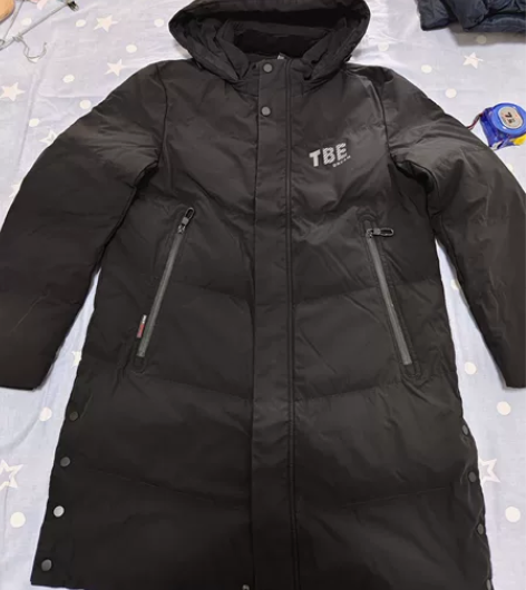 坦博尔中长款男式羽绒服，175/92A，适...