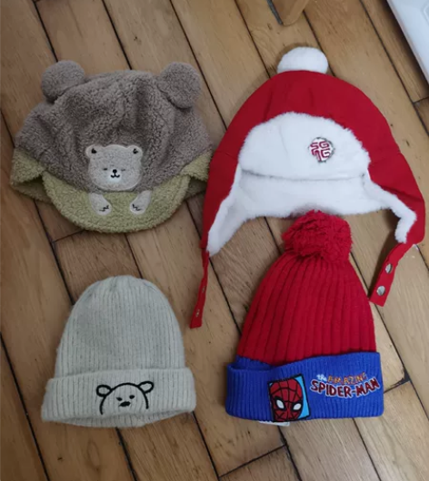 宝宝婴儿帽子冬套头帽加绒宝宝雷锋帽中国风过...