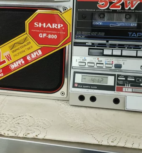 原装进口日本夏普GF—800收录机，当年最...