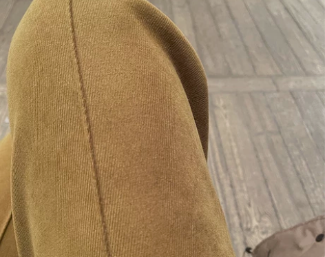 【岁岁常欢愉】黑桃园松紧腰保暖加绒斜纹棉裤...