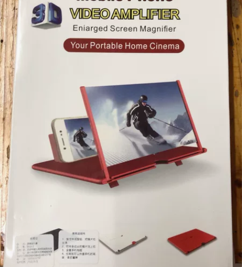 手机支架、手机屏幕放大器、放大镜，非常实用...