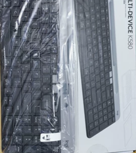 罗技 K580 轻薄多设备无线键盘 蓝牙键...
