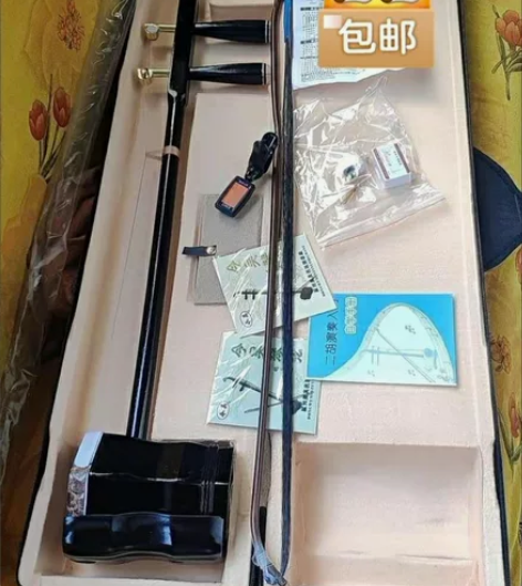 【原五千多铜轴二胡乐器】黑t二胡白木二胡二...
