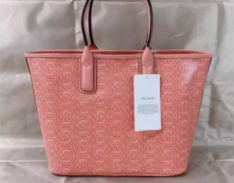 MK 狗牙包 西柚色 全新 带包装 小号 ...