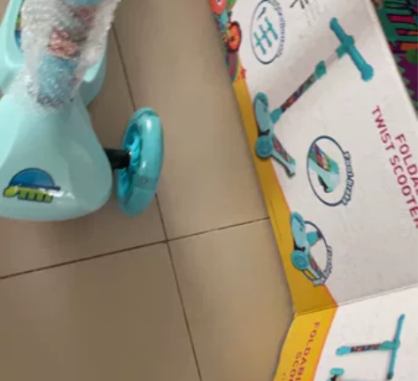 迪士尼品牌旗下的麦斯卡滑板车儿童大轮滑板车...