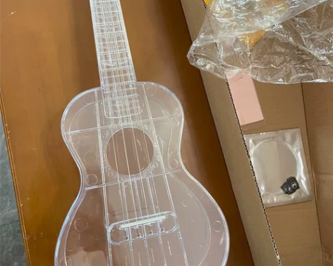 byla巴丽透明尤克里里女初学者儿童女生款...