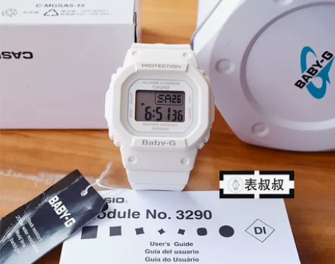 象牙白 卡西欧casio g-shock方...