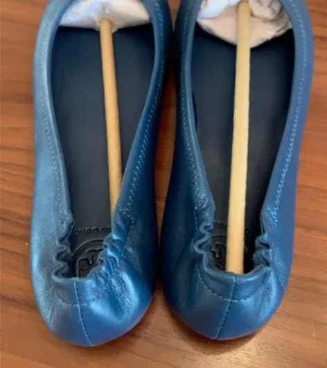 正品ToryBurch女鞋，平底芭蕾舞软底...