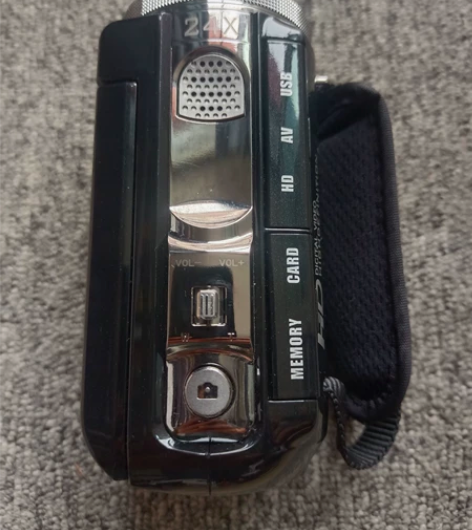 复古便携式高清手持DV可自拍旋转屏爱国者A...