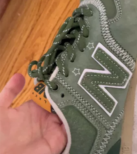 NB580豪新百伦斯凯运动鞋 鞋面材质：头...