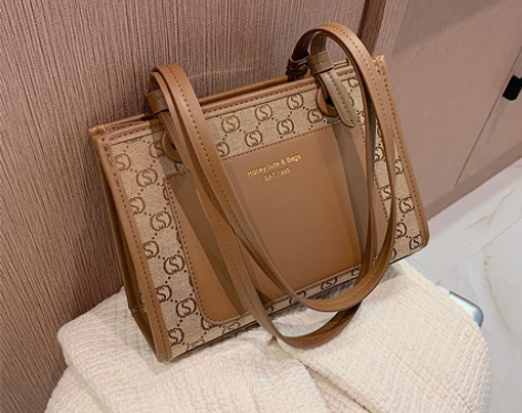 高级感大容量包包女百搭托特包2021新款网...