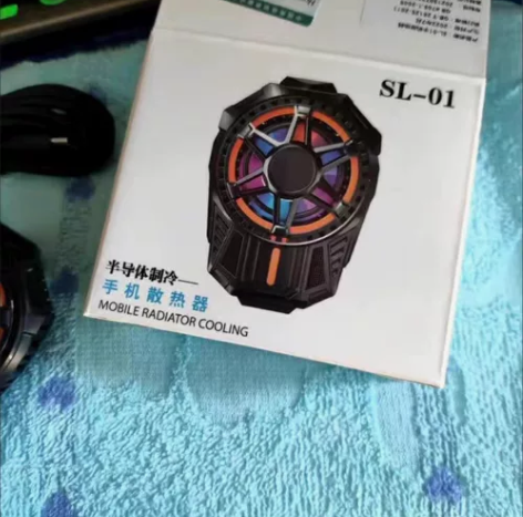 出正品影巨人手机散热器半导体结冰制冷降温神...