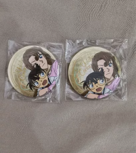 名侦探柯南,工藤有希子,扭蛋闪吧唧,set...