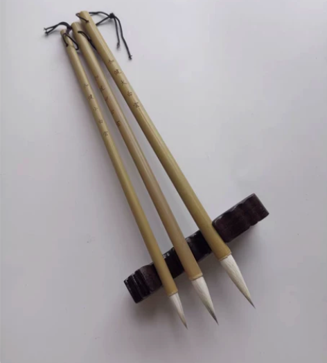 大中小白云毛笔 国画渲染一套3支,18元包...