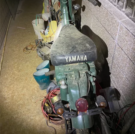 重庆雅马哈CY80老古董二冲程弯梁摩托车…...