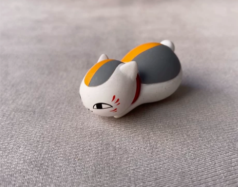 正版散货 夏目友人帐 猫老师 公仔摆件模型...