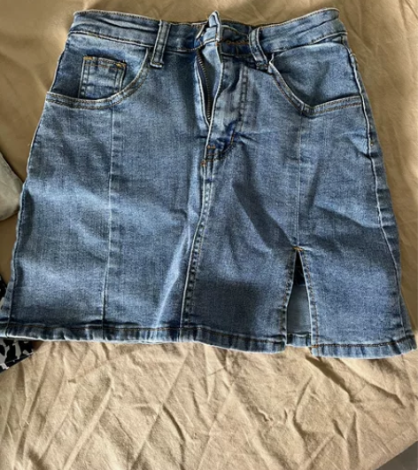 牛仔风半身裙 质量超级好?几乎全新S￥29...