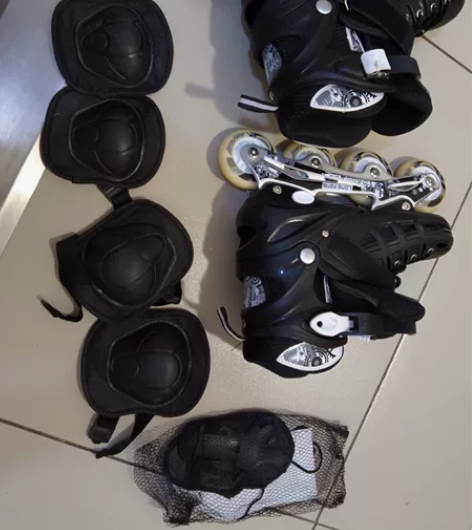 溜冰鞋成人成年旱冰直排轮滑冰鞋儿童全套装学...