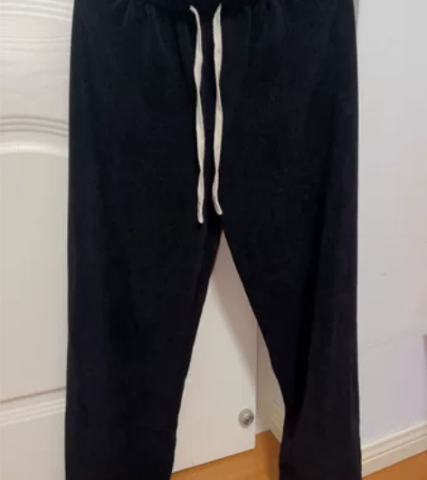 女士松紧黑色休闲裤，所见即所得，15包邮，...