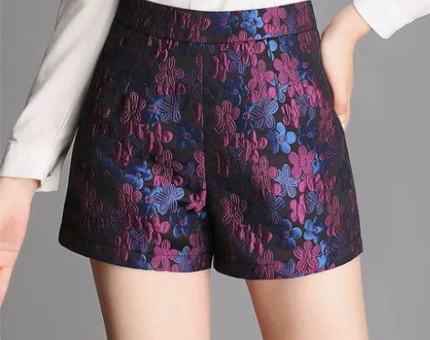 ?短裤女秋装阔腿休闲裤秋冬款显瘦百搭裤子春...