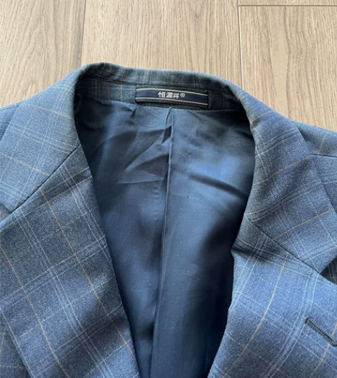 恒源祥正品,男士西装,50包邮。尺码:17...