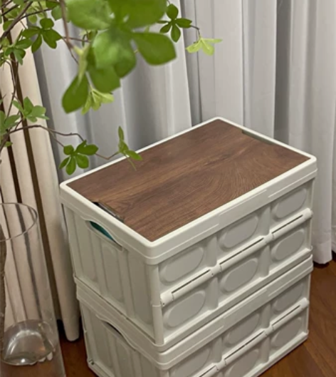 【包邮】收纳箱户外露营整理箱车载可折叠大号...