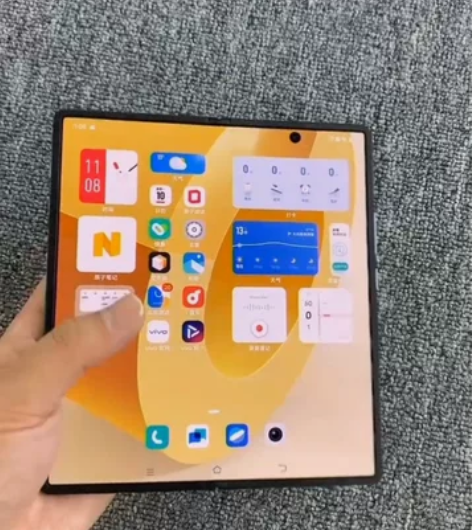 vivo折叠屏 X Fold晴山蓝,顶配1...
