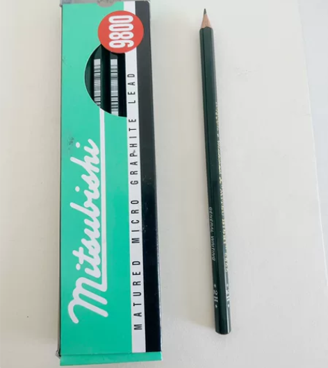 三菱素描铅笔12支 全新 混装 包装微瑕 ...