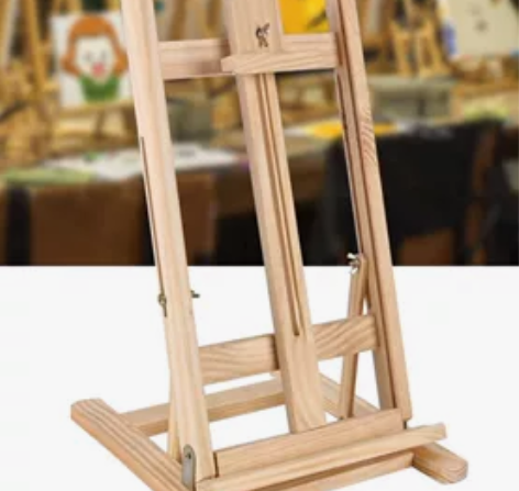 桌面画架 台式木制可调节油画架 素描写生画...