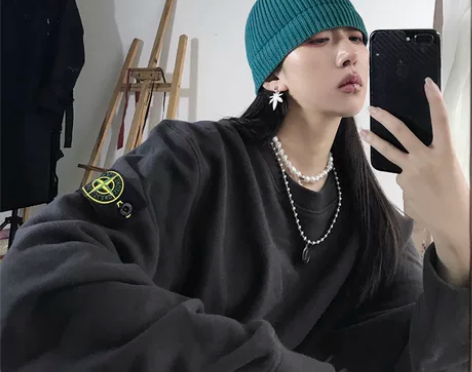 ?judx 21fw加绒 石头岛风格徽章套...