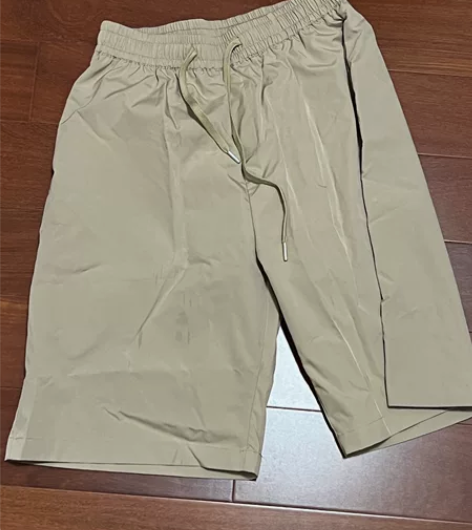 卡其色工装裤 五分裤 xl码 几乎全新 感...