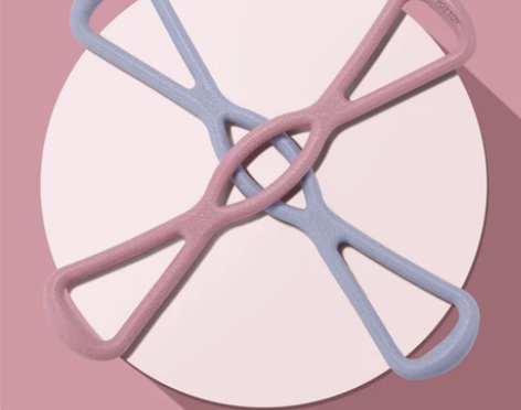 8字拉力器背部训练弹力绳家用开肩颈拉伸带瑜...