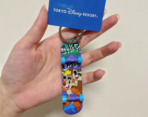 东京迪士尼奇奇蒂蒂 滑板 ob11娃屋 钥...