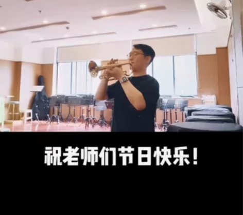 津宝短号，自用非全新，哨管处有焊接修复，音...